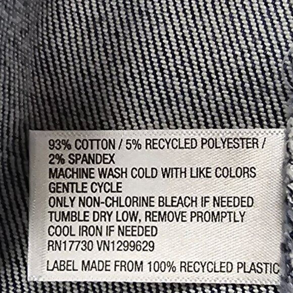 Women's High-Waisted Bermuda Jean Shorts | Ava & Viv | 24 - Picture 9 of 10